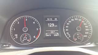 VW Caddy 20 TDI DSG Exculusive 2017 scr engine esp on 0  183 km Acceleration [upl. by Zinn]