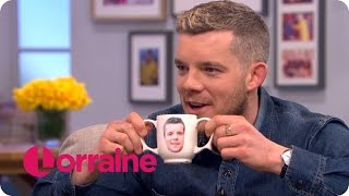 Russell Tovey On Playing A Closeted Footballer In New Film The Pass  Lorraine [upl. by Lindberg942]