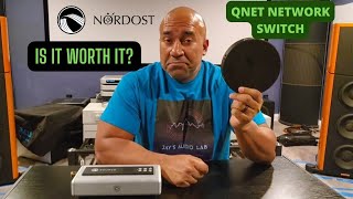 Jay Reviews Nordost Qnet Network Switch [upl. by Salaidh336]