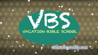 Vacation Bible School Background Loop [upl. by Anett]