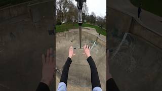 this one hurt a lil bit💔 scooter skatepark fail [upl. by Cilla326]