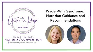 PraderWilli Syndrome Nutrition Guidance and Recommendations [upl. by Little]