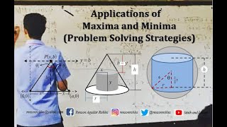 Applications of Derivatives in Solving Maxima and Minima Problems [upl. by Wini599]