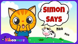 Simon Says Game  THE KIBOOMERS Preschool Songs  Brain Break [upl. by Friedman411]