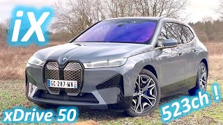 Essai BMW iX xDrive 50  Le FUTUR cest Maintenant [upl. by Norihs]