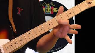 Hubert Sumlin Guitar Lesson Louise Solo [upl. by Gnay]