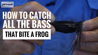 Tips on How to catch all the bass that bite a frog [upl. by Unders]