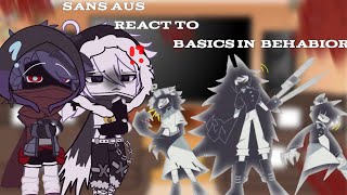 📚Sans Aus react to Basics in Behavior📚no part 2 EngEsp Special subscribers read description [upl. by Aicenaj]