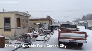 Mobile home park tour in Boise and Garden City [upl. by Eenwat]