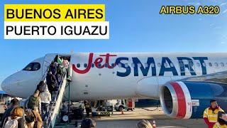 JETSMART Vuelo Buenos Aires IGUAZU  Airbus A320 [upl. by Franky]