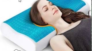 Almohada Ortopédica cervical con GEL regulador de temperatura [upl. by Onaicul]