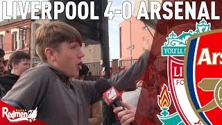 Mane Is Still The Best  Liverpool v Arsenal 40  LFC Fan Cam [upl. by Cawley6]