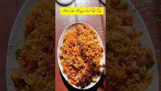 Chatpata Maggi BHEL 🤤👌 5 minutes Maggi chat ❤️shorts maggi viralvideo cooking youtubeshorts [upl. by Melonie]