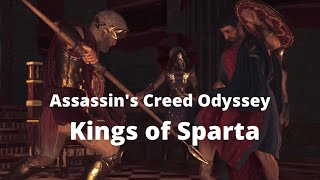 Assassins Creed Odyssey Kings of Sparta Lakonia Main Mission [upl. by Anerdna]