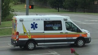 Pafford EMS Ambulance 354 Arriving at Hospital [upl. by Adhern618]