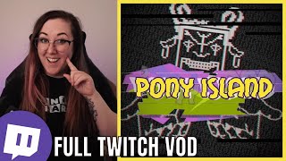 Pony Island FULL PLAYTHROUGH amp PaRappa The Rapper  11202022  FULL UNEDITED JENISONLINE VOD [upl. by Banwell]