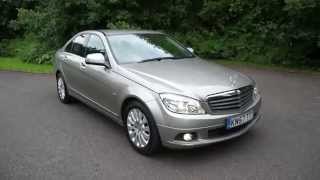 200757 MERCEDES C200 KOMPRESSOR ELEGANCE SALOON AUTOMATIC CUBANITE SILVER MERCLAND NUNEATON [upl. by Suirauqram]