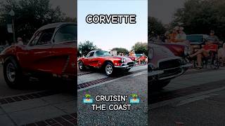 1962 Corvette Gasser 🏝 Cruisin the Coast 2023 Classic Car Parade chevrolet chevy carshow [upl. by Lepper690]