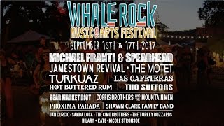 Whale Rock Music amp Arts Festival 2017 Lineup Release [upl. by Yreva987]