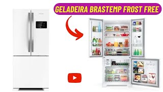 LANÇAMENTO UNICO  Geladeira Brastemp Frost Free French Door A 554 litros Branca  BRO85AB [upl. by Eyanaj690]