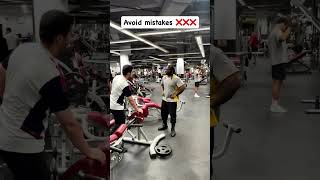 Avoid mistakes ❌❌❌✅✅✅fitness motivation gym m [upl. by Reg]