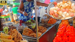 DOWNTOWN DAGUPAN CITY  Walk Tour amp Street Food  Exploring Filipino Street Food  PHILIPPINES  4K [upl. by Selohcin]