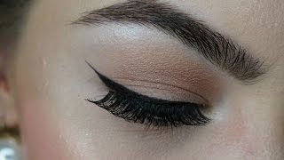 Eyeliner ziehen I Einfaches Lidstrich Tutorial für Anfänger [upl. by Eanahs]