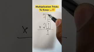 Multiplication tricks to know  how to multiply 2 digit figures  multiplication hacks maths [upl. by Warner]