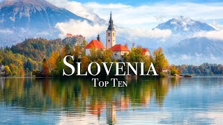 Top 10 Places To Visit In Slovenia  Travel Guide [upl. by Helfand938]