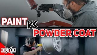 Paint VS Powdercoat [upl. by Tilney540]