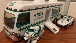 Hess Review  1998 Hess RV with Dune Buggy and Motorcycle [upl. by Pansie]