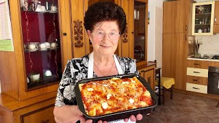 Pasta Grannies share Nonna Igeas timballo from Abruzzo [upl. by Deragon]