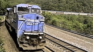 Trains around Horseshoe Curve [upl. by Karena]