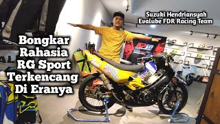 Suzuki RG Sport Hendriansyah Racikan Juara Nasional Era Lawas [upl. by Susette]