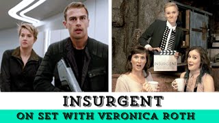 Insurgent  On the Set with Veronica Roth  Epic Reads Exclusive [upl. by Templer]