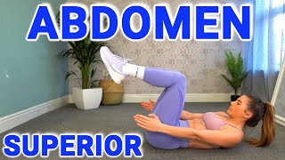 ABDOMEN SUPERIOR  Exercitii Pentru Abdomen Acasa [upl. by Thgiwed]