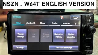 Toyota NSZNW64T MAP SD CARD radio Unlock Cyprus Dealer  Andreas Electronics [upl. by Riddle]