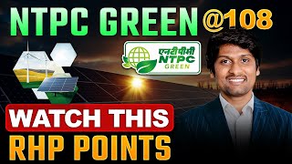 20X Business Growth In Future  NTPC GREEN IPO Analysis [upl. by Shipp]