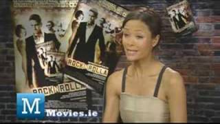 Interview with Thandie Newton  She talks Condoleezza Rice RockNrolla amp More [upl. by Suu]