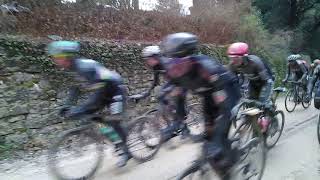 Strade Bianche 2018 Peloton Valverde Van Aert Sagan Van Avermaet Benoot [upl. by Artemla]