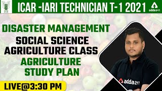 ICAR IARI Technician Recruitment 2021  Disaster Management Class  MCQs Day 6 [upl. by Yruam]