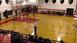 Ursuline Academy vs St ElizaUrsuline Academy vs St Elizabeth High School Girls Varsity Basketball [upl. by Doownel]