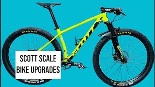 Scott Scale  Bike Upgrades amp Lightweight Parts [upl. by Dedie]