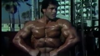 Franco Columbu  Training for Mr Olympia 1981 [upl. by Dnomsad]