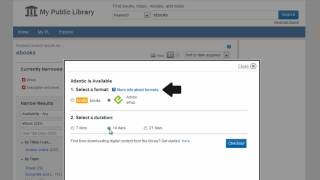 BiblioCommons Downloading and Managing Your Digital Titles [upl. by Nylarahs]