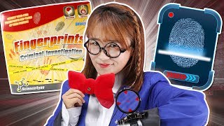 名偵探柯南指紋採集實驗！和summer一起來侦探推理吧！ 小伶玩具  Xiaoling toys [upl. by Annawit]