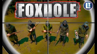 FOXHOLE  Game REVIEW And OVERVIEW  Massively Multiplayer Game  Persistent Online WAR [upl. by Merceer]