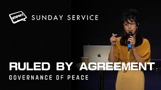 Ruled by Agreement  Governance of Peace  Jennifer Wright  Oct 20th  PM Service [upl. by Nelhsa]