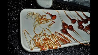 TECHNIQUE COMMENT FAIRE DES DECORATIONS EN CARAMEL AVEC DES NOISETTES Facile [upl. by Charleton]