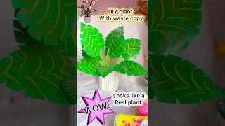 How to make Plant at home satisfying shorts short kids [upl. by Leuamme]